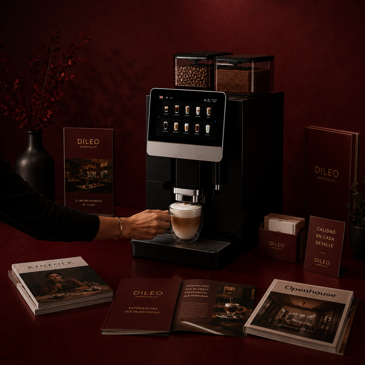 Coffee Station para showrooms